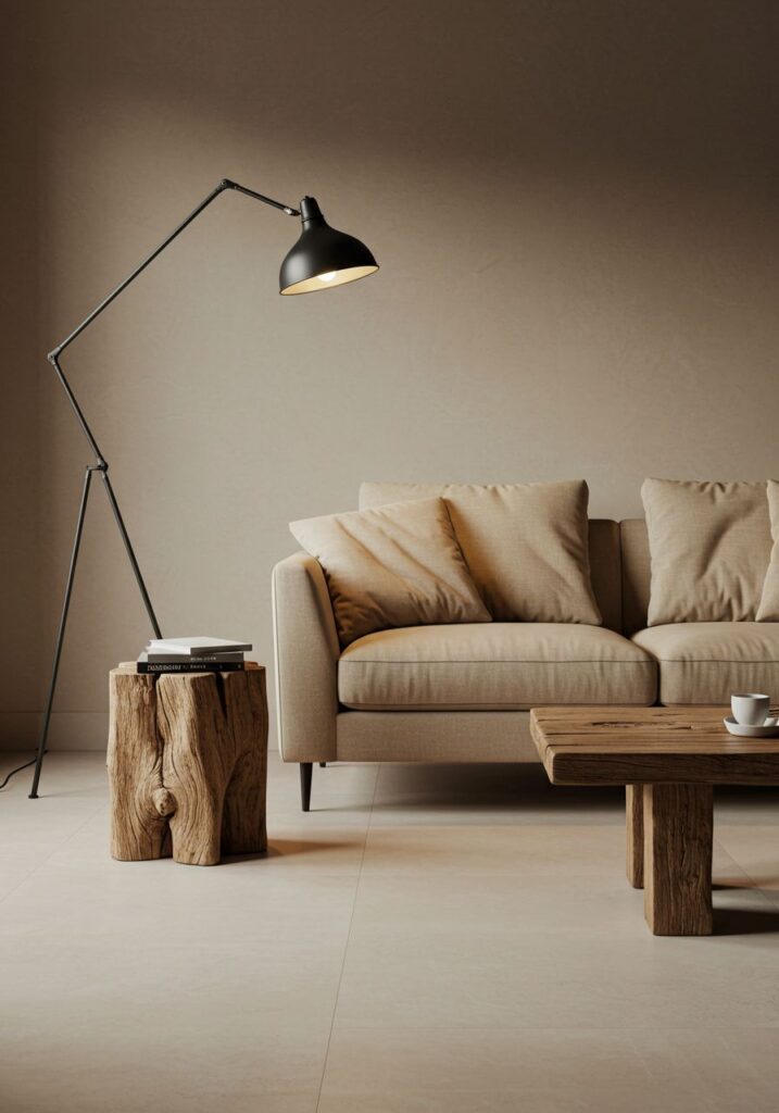 Blend Modern and Rustic Styles