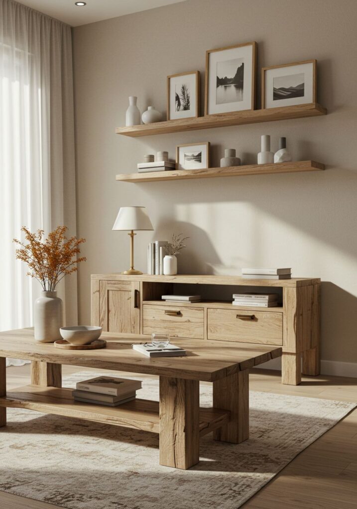 Bring in Wooden Accents