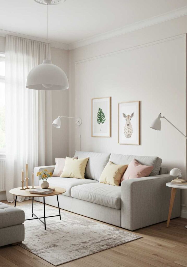 Use Light Colors to Create an Open Feel