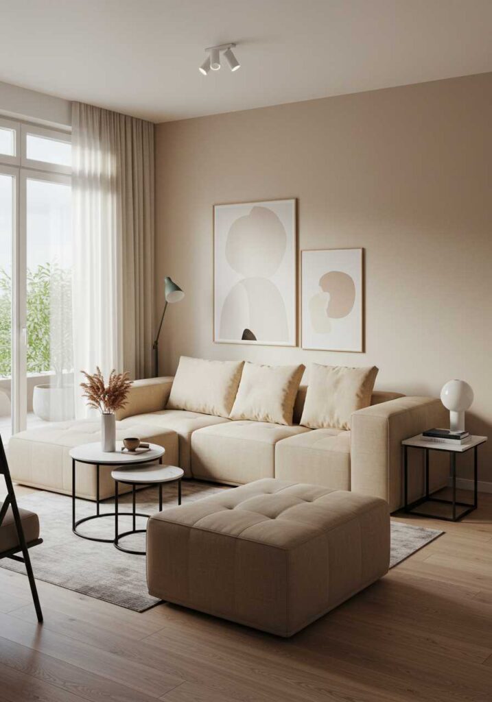 Opt for Slim and Modular Furniture